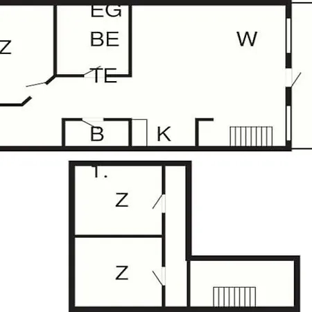 6 Person In Brovst-by Traum 公寓 布罗斯特